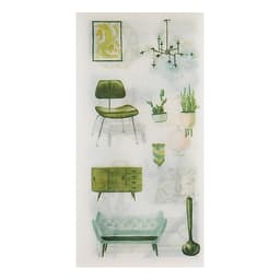 Bộ 6 Tấm Sticker Dán Trang Trí