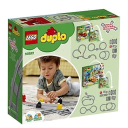Bộ đồ chơi lắp ráp LEGO DUPLO Đường ray xe lửa Train Tracks 10882 từ 2 đến 10 tuổi
