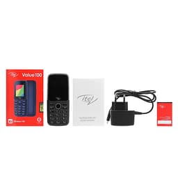 Điện thoại itel Value100 - Màn hình 1.77'', 256.000 màu, 2 sim, Danh bạ 1000 số - Hàng chính hãng
