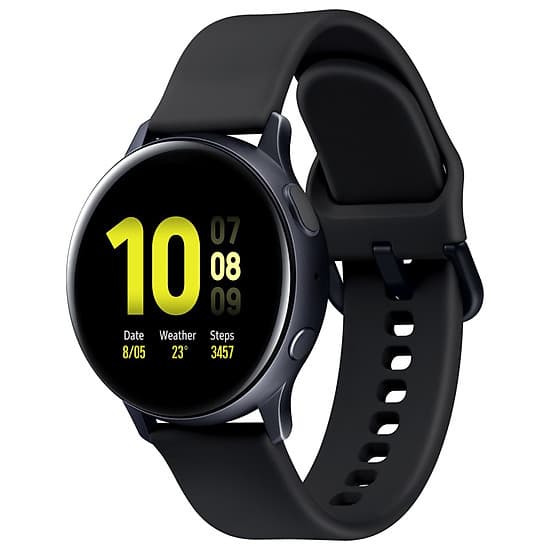 Đồng Hồ Thông Minh Samsung Galaxy Watch Active 2 SM-R820 (Bản Nhôm & Dây Cao Su) 44mm - Hàng Chính Hãng