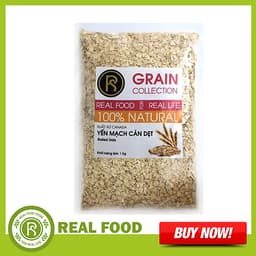  Túi Yến Mạch Cán Dẹt REAL FOOD STORE (Nhiều lựa chọn)
