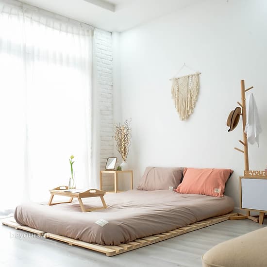 Giường ngủ Pallet gỗ thông minh Nội Thất Lắp Ráp Kiểu Hàn BEYOURs - Skinny Bed 