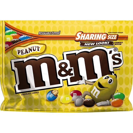Socola kẹo M&M's mm túi 300g Sharing size hàng Mỹ