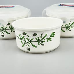 Hộp Đựng Cơm Cà Men Giữ Nhiệt 3 Tầng Happy Cook Chất Liệu Gốm Sứ Chịu Nhiệt 1400 Độ C Tặng Túi Đựng Giữ Nhiệt Cao Cấp -Hàng Chính Hãng