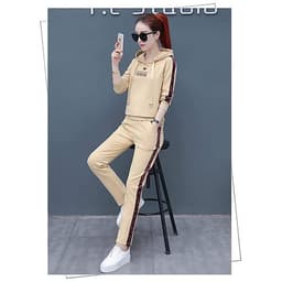 Bộ đồ thể thao nữ phối nhung TT240