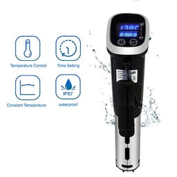 Máy nấu chậm sous vide IPX7 công nghệ chống thấm với màn hình LED và ổ cắm chuẩn châu Âu
