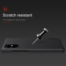 Ốp Lưng Sần chống sốc cho Samsung Galaxy S20 Plus hiệu Nillkin Super Frosted Shield (Đính kèm giá đỡ hoặc miếng dán từ tính) - Hàng Chính Hãng