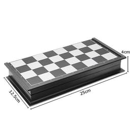 Bộ cờ Vua nam châm Quân Nhũ Bạc Vàng cao cấp