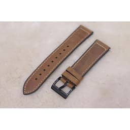Dây da sáp dầu Vintage thay thế cho đồng hồ thông minh Smart Watch Size 20mm, 22mm Samsung Galaxy/ Huawei GT2/ Xiaomi