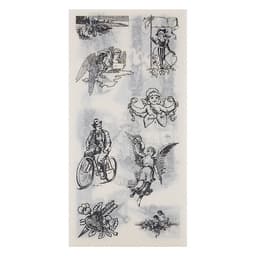 Bộ 6 Tấm Sticker Dán Trang Trí