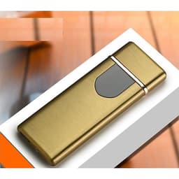Bật lửa điện hồng ngoại Lighter bật lửa cảm ứng vân tay pin sạc, hộp quẹt hồng ngoại (Tặng Kèm Dây Cáp Sạc) BLĐ002