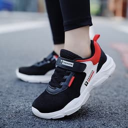Giày thể thao bé trai 3 - 15 tuổi phong cách Hàn Quốc siêu nhẹ kháng khuẩn lên chân cực sang GE87