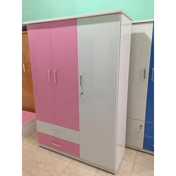 Tủ nhựa đài loan 3 cánh 2 ngăn kéo cao cấp V320