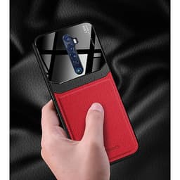 Ốp lưng da kính cao cấp hiệu Delicate dành cho OPPO Reno 2F - Hàng nhập khẩu