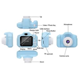 Máy Ảnh Kỹ Thuật Số Chống Sốc Cho Trẻ Em Có Thể Sạc Lại (8MP)