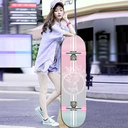 Ván Trượt 80 cm - Ván Trượt Có Nhám Chống Trượt, Ván Trượt Gỗ Chống Nước Cực Tốt Chịu Lực Tốt, Ván trượt người lớn, ván trượt thế thao, ván trượt skate board, thể thao ngoài trời