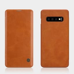 Bao da cho Samsung Galaxy S10, S10 plus, S10e- chính hãng nillkin Qin