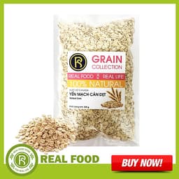  Túi Yến Mạch Cán Dẹt REAL FOOD STORE (Nhiều lựa chọn)