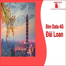 Sim Data 4G Đài Loan Không Giới Hạn Dung Lượng