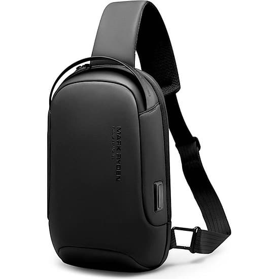 Túi đeo chéo nam thời trang chống nước MARK RYDEN 2020 tích hợp cổng sạc USB thông minh
