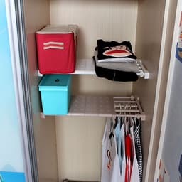 Kệ đa năng chia ngăn tủ,quần áo.giày dép tiện lợi không cần bắt vít