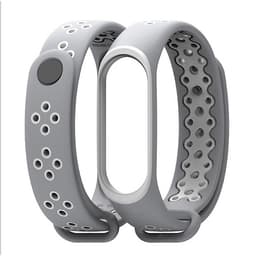Dây đeo thay thế cho Xiaomi Miband 3 và 4 MB01 phối 2 mầu (Hàng nhập khẩu)