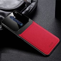 Ốp lưng da kính cao cấp hiệu Delicate dành cho OPPO Reno 2F - Hàng nhập khẩu