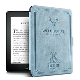 Combo Máy Đọc Sách Kindle Paperwhite Gen 10 (8GB - Màu Đen) và Bao da WELL BEGUN - Hàng nhập khẩu