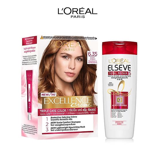 Bộ thuốc nhuộm tóc thời thượng L'Oreal Paris Excellence