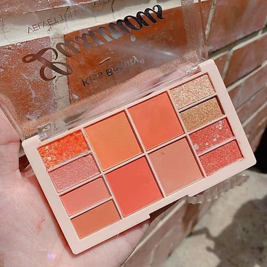 Bảng Màu mắt & má hồng 2in1 Kiss beauty luxurious