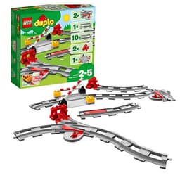 Bộ đồ chơi lắp ráp LEGO DUPLO Đường ray xe lửa Train Tracks 10882 từ 2 đến 10 tuổi
