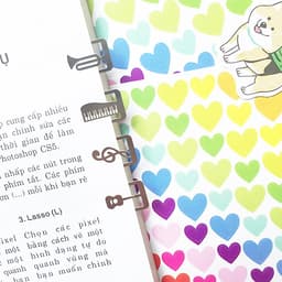 Bộ Đánh Dấu Sách BookMark Kim Loại