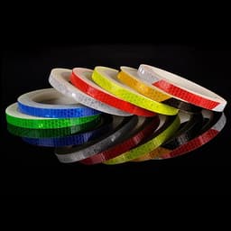 Băng Cuộn Dán Dính Đề Can (Decal) Phản Quang Dán Trang Trí Viền Thân Xe Đạp, Xe Máy, Ô tô An Toàn Ban Đêm Nổi Bật (1 cuộn 8 mét) Mai Lee
