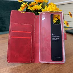 Bao da cho Galaxy A71 Molan Cano - hàng chính hãng