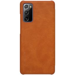 Bao da cao cấp chính hãng Nillkin QIN Series cho Samsung Galaxy S20 FE