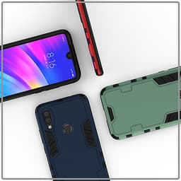 Ốp lưng cho Xiaomi Redmi Note 7 - iRON - MAN - Nhựa PC cứng viền dẻo chống sốc VER 2