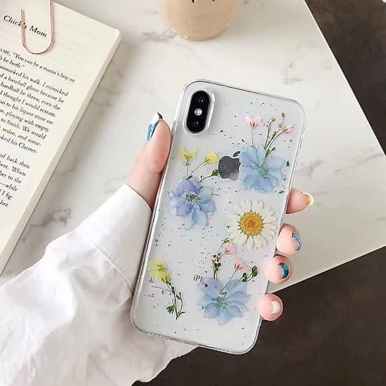 Ốp lưng trong phủ hoa văn siêu đẹp - Dành cho iPhone