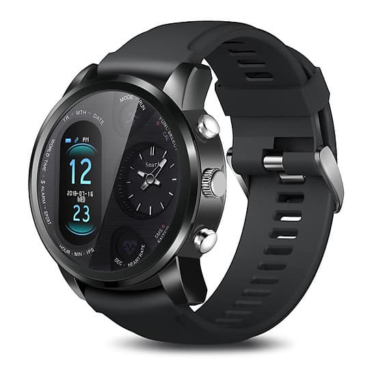 JY LEMFO T3Pro Smart Watch Heart Rate Sleep Monitor Dual Time Zone Smart Watch