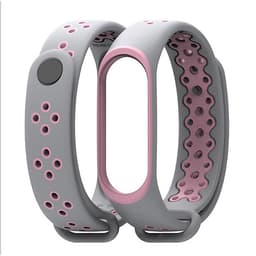Dây đeo thay thế cho Xiaomi Miband 3 và 4 MB01 phối 2 mầu (Hàng nhập khẩu)