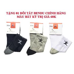 Giày cầu lông Kawasaki K081-XA đế kếp chơi được mọi mặt sân, dành cho nam và nữ, đủ size - Tặng kèm tất thể thao Bendu