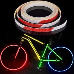 Băng Cuộn Dán Dính Đề Can (Decal) Phản Quang Dán Trang Trí Viền Thân Xe Đạp, Xe Máy, Ô tô An Toàn Ban Đêm Nổi Bật (1 cuộn 8 mét) Mai Lee