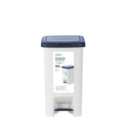Thùng rác đạp chữ nhật Hiro 20L