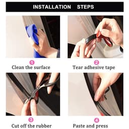 Ron Gioăng Cao Su Chữ B Dán Cửa Xe Hơi Ô Tô Chống Ồn Giữ Nhiệt Legaxi