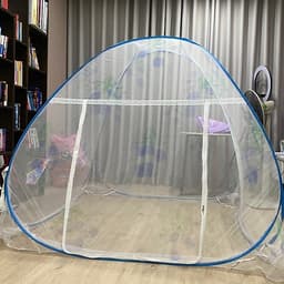 (Mùng Chụp) Màn Chụp Tự Bung Không Đáy Chống Muỗi Cao Cấp Thương Hiệu FUNU - Hàng Chính Hãng (Sản Xuất 100% Tại Việt Nam)