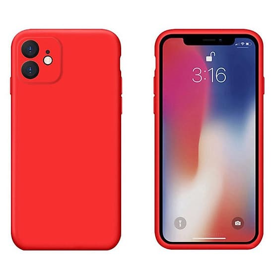 Ốp Lưng Silicone Dẻo Lót Nhung Nỉ Chống Sốc Dành Cho Các Dòng Điện Thoại iPhone 11 ( 6.1" ) - Hạn Chế Bám Vân Tay, Bảo Vệ Full Camera ( Có 10 Màu Để Lựa Chọn )