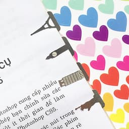 Bộ Đánh Dấu Sách BookMark Kim Loại