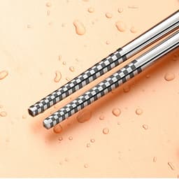 Bộ Muỗng Đũa Cơm Trưa INOX 304 Thiết Kế Sang Trọng Mạ PVD Cao Cấp