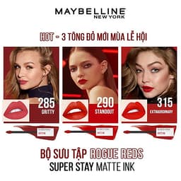 Son Kem Lì 16h Lâu Trôi Maybelline New York Super Stay Matte Ink 5ml 