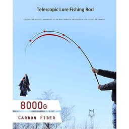 Cần câu cá lure 2m4  - Kèm máy ngang kim loại cao cấp - Tặng kèm 1 ngọn cần + 1 hộp cước BCL04 " Máy giao màu ngẫu nhiên - Cam - Xanh " 