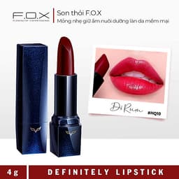 [TAIWAN COSMETICS] Son Thỏi F.O.X Definitely Lipstick 4g